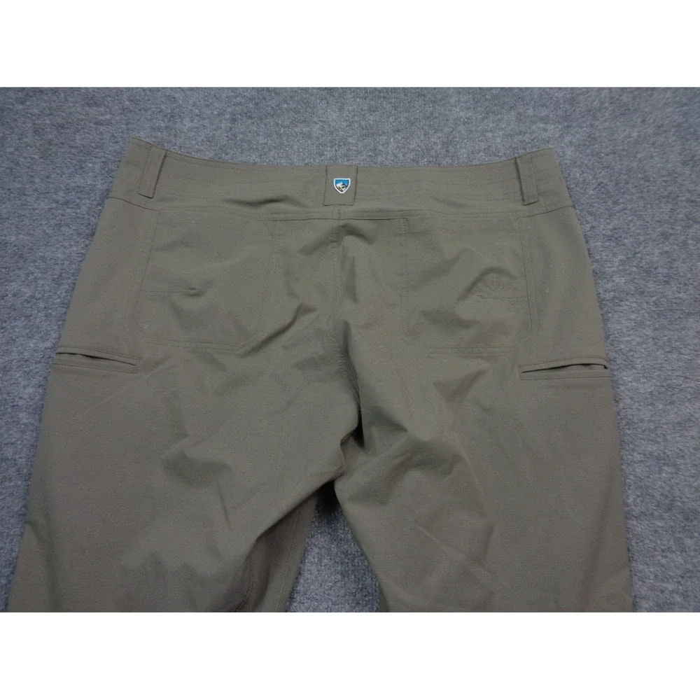 KUHL Silencr Pants Mens Brown 40 X 30 Hiking Outdoor Trail Nylon Ripstop